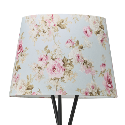 Shade Floor Lamp HAILEY Flower Blue