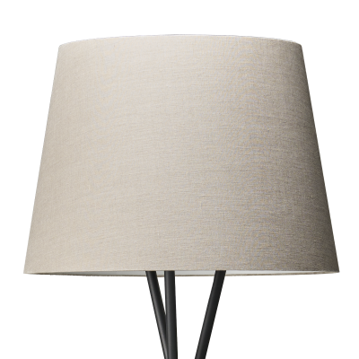 Shade Floor Lamp HAILEY Linen Natur