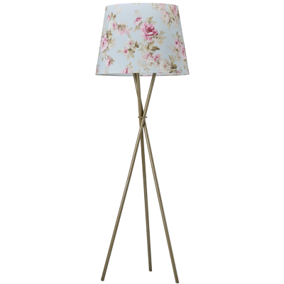 Floor Lamp HAILEY Pro Perlgold+FlowerBlue